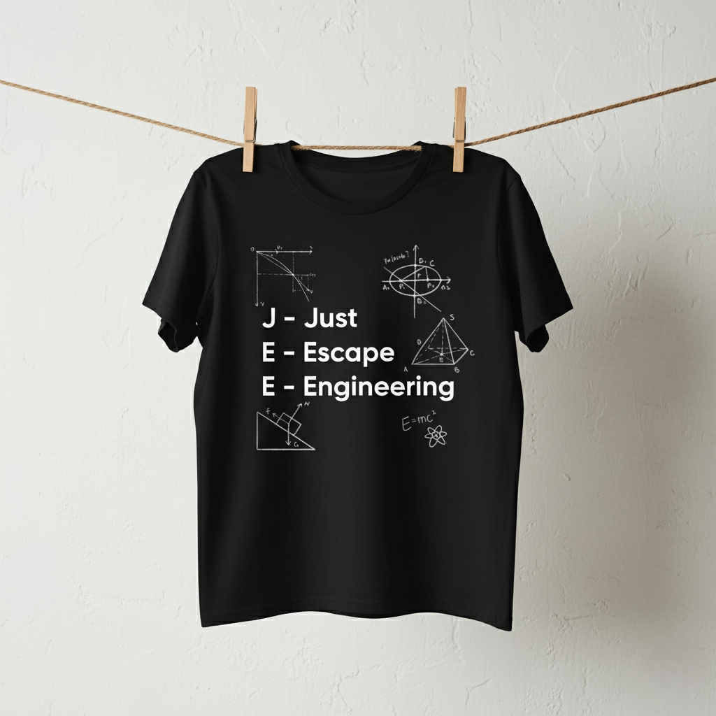 📘 JEE Tee — Just Escape Engineering 😩