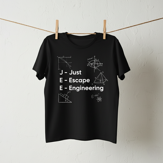 📘 JEE Tee — Just Escape Engineering 😩