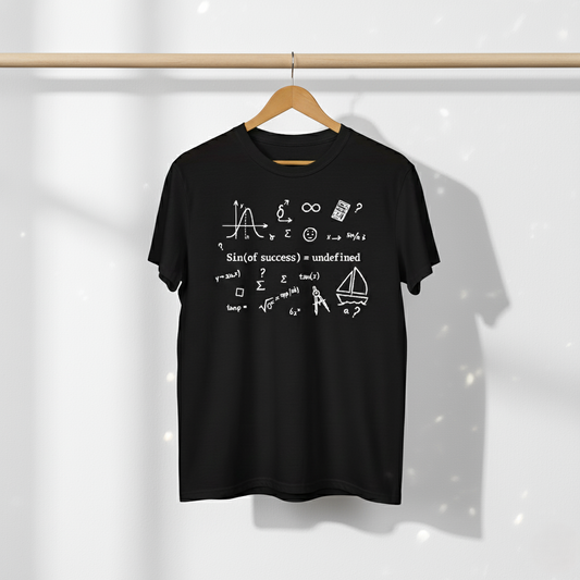 📉 Sin(of Success) = Undefined Tee — Math Failed, We Didn’t 😵‍💫